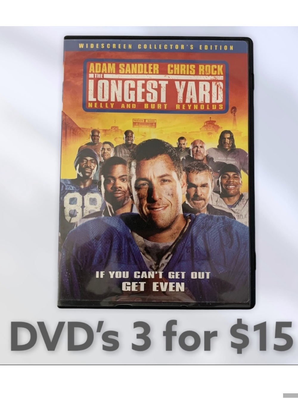 📀 The Longest Yard DVD movie 📀